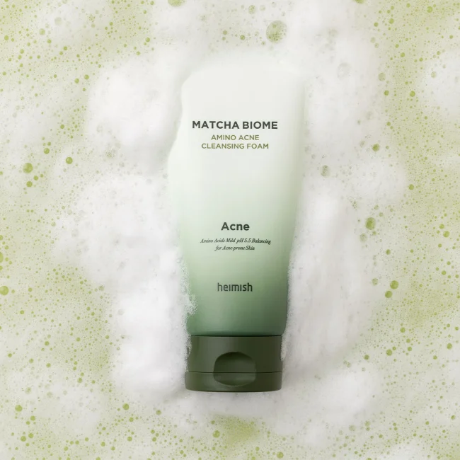 Heimish Matcha Biome Amino Acne Cleansing Foam 150ml 5