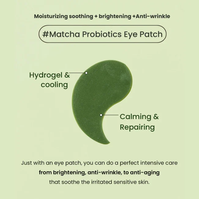 Heimish Matcha Biome Hydrogel Eye Patch 60pcs 2 Heimish Matcha Biome Hydrogel Eye Patch 60pcs 2