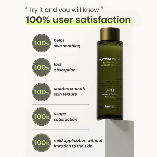 Heimish Matcha Biome Redness Relief Hydrating Toner 150ml