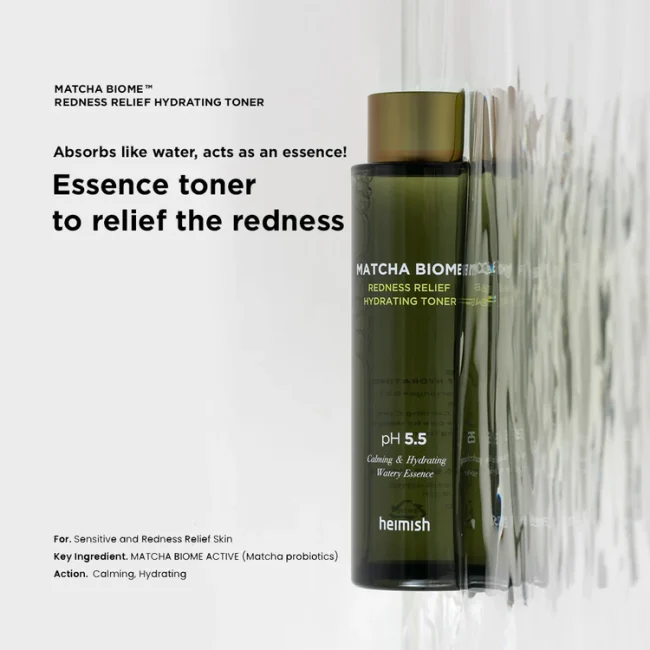 Heimish Matcha Biome Redness Relief Hydrating Toner 150ml 3