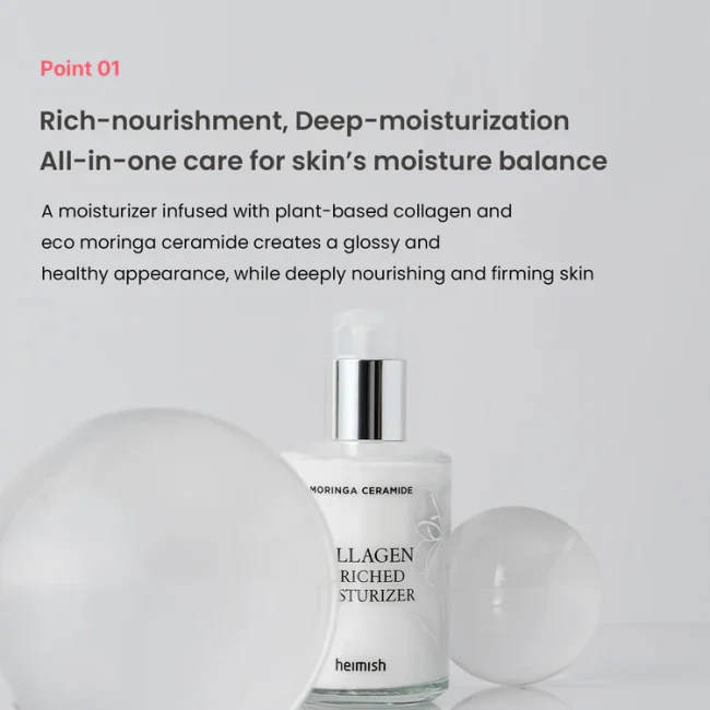 Heimish Moringa Ceramide Collagen Enriched Moisturizer 120ml 6 Heimish Moringa Ceramide Collagen Enriched Moisturizer 120ml 6