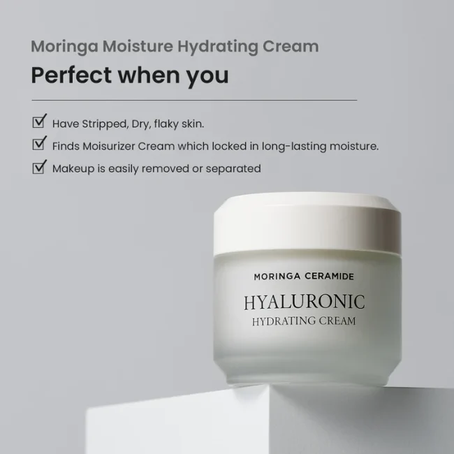 Heimish Moringa Creamide Hyaluronic Hydrating Cream 50ml 4