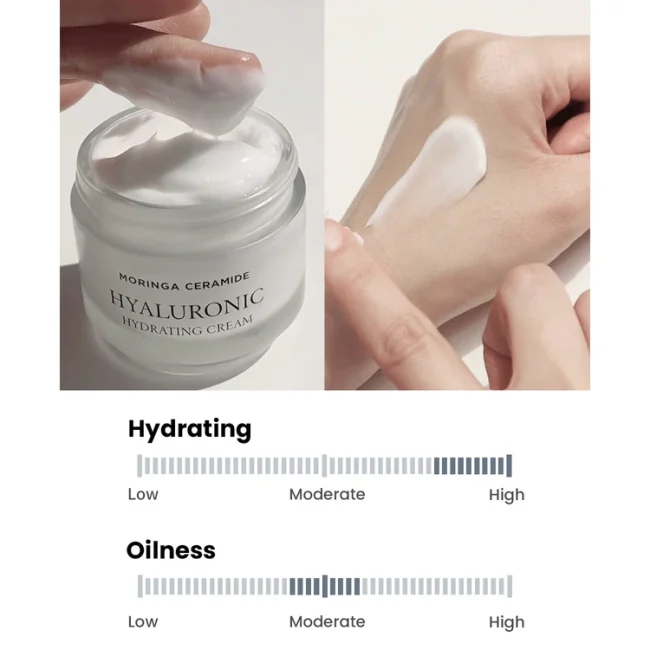 Heimish Moringa Creamide Hyaluronic Hydrating Cream 50ml 5