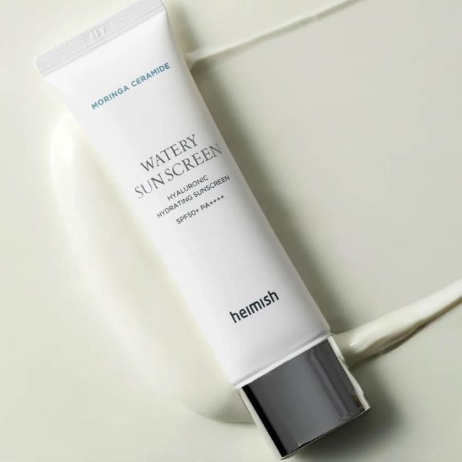 Heimish Moringa Ceramide Hyaluronic Acid Hydrating Watery Sunscreen 50ml