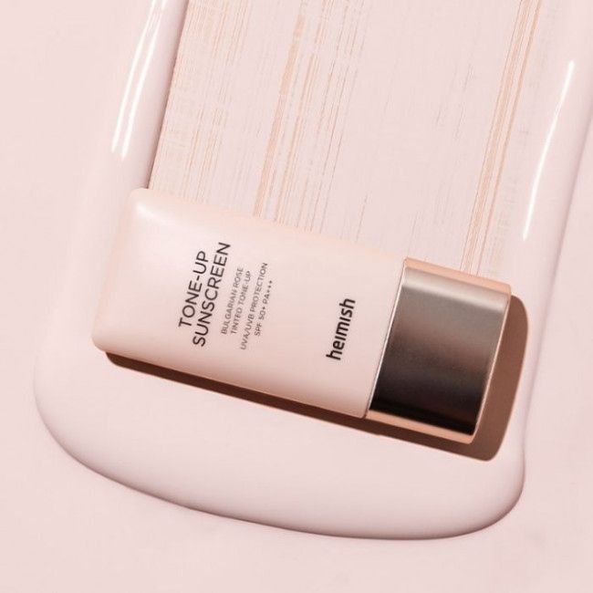 spf-tone-up-🧴-tone-it-up-beauty-marketing-skincare Heimish Bulgarian Rose Tinted Tone-up Sunscreen 30ml SPF50+ PA+++