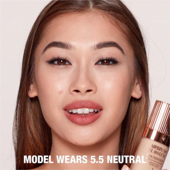 5.5 Neutral Charlotte Tilbury Airbrush Flawless Longwear Foundation 2 5.5 Neutral Charlotte Tilbury Airbrush Flawless Longwear Foundation