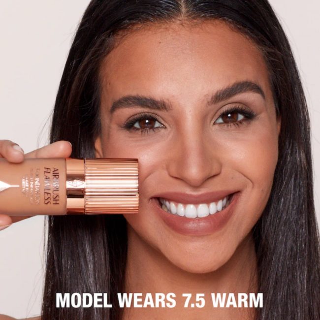 7.5 Warm Charlotte Tilbury Airbrush Flawless Longwear Foundation 2 7.5 Warm Charlotte Tilbury Airbrush Flawless Longwear Foundation
