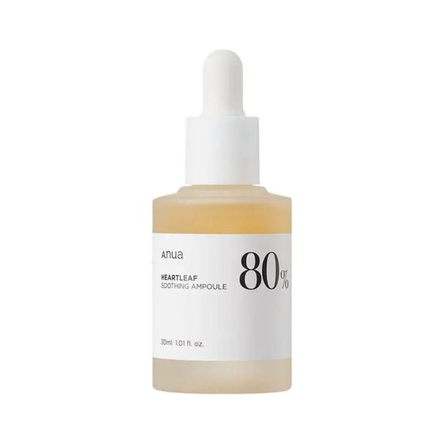 ANUA Heartleaf 80% Soothing Ampoule 30ml ANUA Heartleaf 80% Soothing Ampoule 30ml