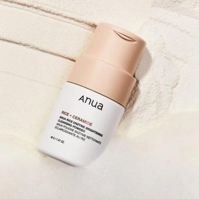 ANUA RICE ENZYME BRIGHTENING CLEANSING POWDER 40g 2 ANUA RICE ENZYME BRIGHTENING CLEANSING POWDER 40g