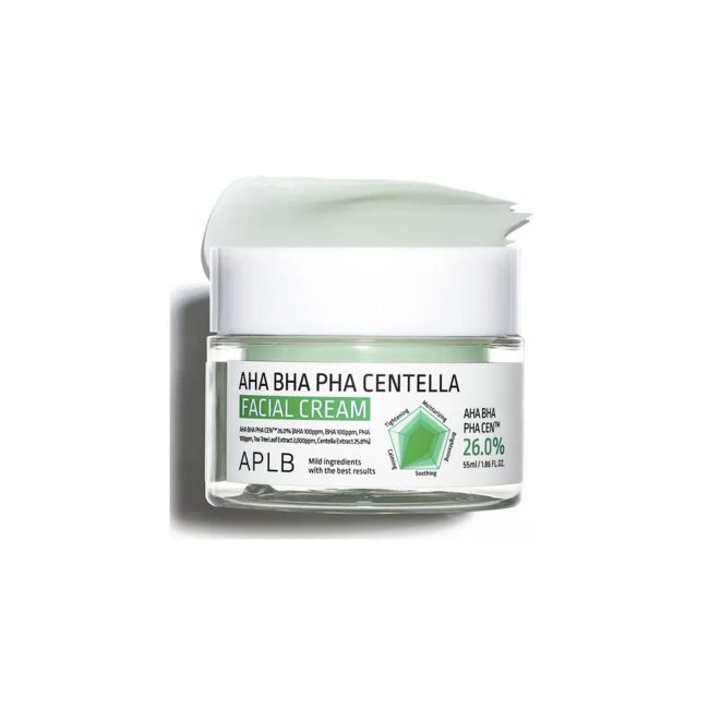 APLB AHA BHA PHA Centella Facial Cream 55ml