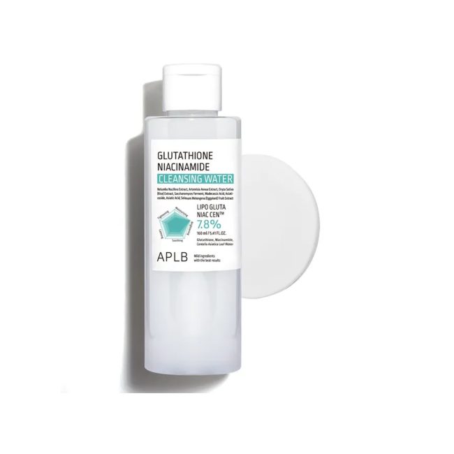 APLB Glutathione Niacinamide Cleansing Water 160ml APLB Glutathione Niacinamide Cleansing Water 160ml