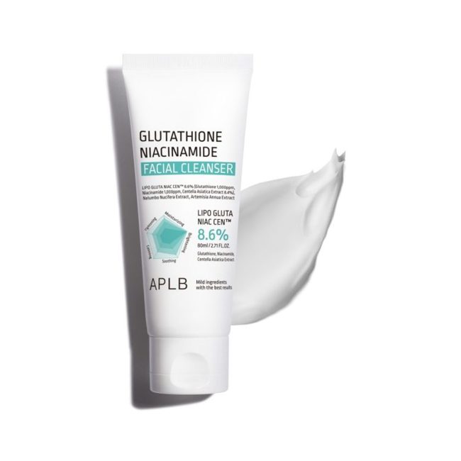 APLB Glutathione Niacinamide Facial Cleanser 80ml APLB Glutathione Niacinamide Facial Cleanser 80ml