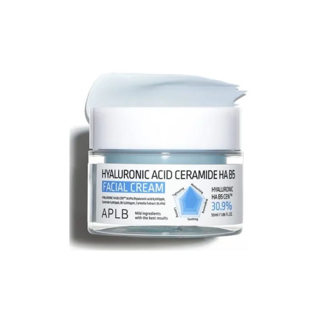 APLB Hyaluronic Acid Ceramide HA B5 Facial Cream 55ml APLB Hyaluronic Acid Ceramide HA B5 Facial Cream 55ml