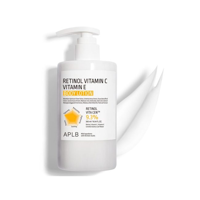APLB Retinol Vitamin C Vitamin E Body Lotion 300ml APLB Retinol Vitamin C Vitamin E Body Lotion 300ml