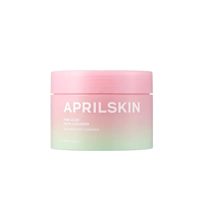 APRIL SKIN PINK ALOE PACK CLEANSER 120g APRIL SKIN PINK ALOE PACK CLEANSER 120g