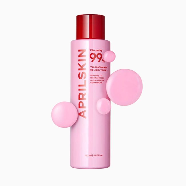 APRIL SKIN TXA NIACINAMIDE TONING SHOT 99 MILKY TONER 150ml APRIL SKIN TXA NIACINAMIDE TONING SHOT 99 MILKY TONER 150ml