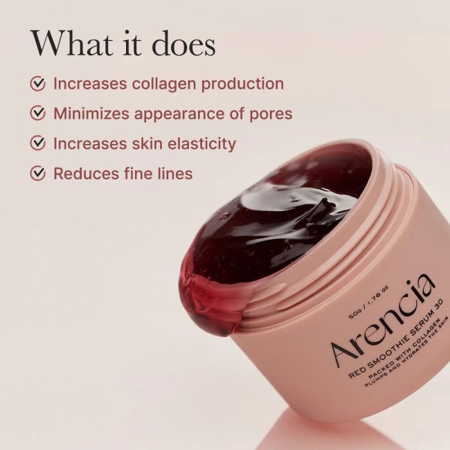 ARENCIA Fresh Red Smoothie Serum 30 50g 2 ARENCIA Fresh Red Smoothie Serum 30 50g