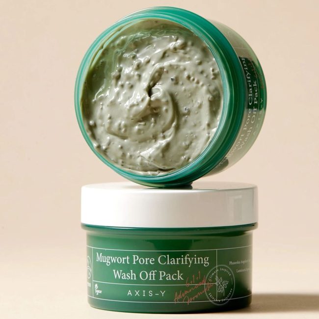 AXIS-Y Mugwort Pore Clarifying Wash Off Mask 100ml AXIS-Y Mugwort Pore Clarifying Wash Off Mask 100ml