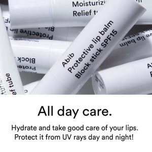 Abib Protective lip balm Block stick SPF15 3.3g 2 Abib Protective lip balm Block stick SPF15 3.3g