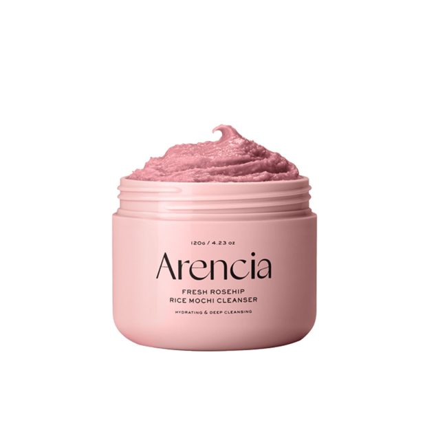 Arencia Fresh Rosehip Rice Mochi Cleanser 120g 2 Arencia Fresh Rosehip Rice Mochi Cleanser 120g