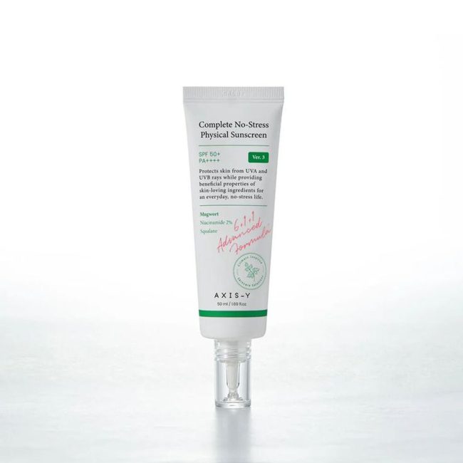 Axis-Y Complete No-Stress Physical Sunscreen 50ml Axis-Y Complete No-Stress Physical Sunscreen 50ml