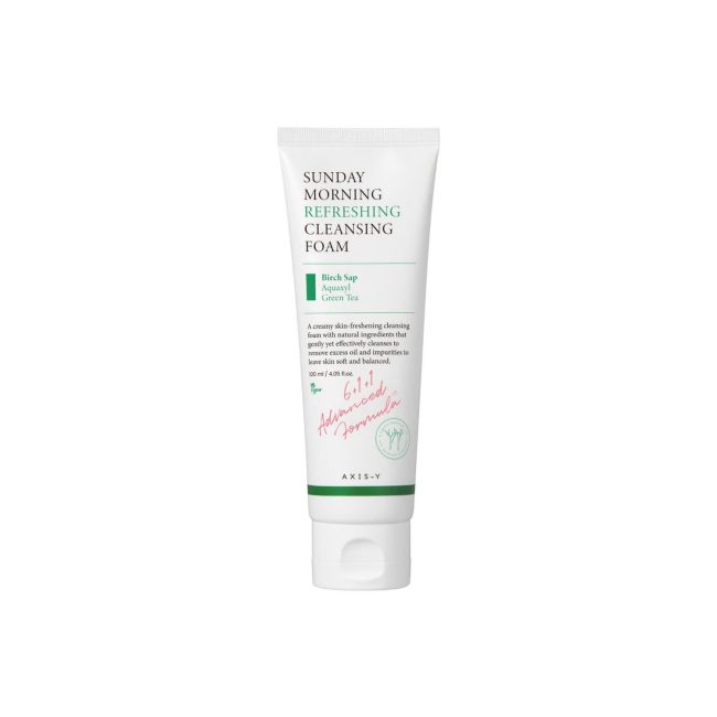 Axis-Y Sunday Morning Refreshing Cleansing Foam 120ml Axis-Y Sunday Morning Refreshing Cleansing Foam 120ml
