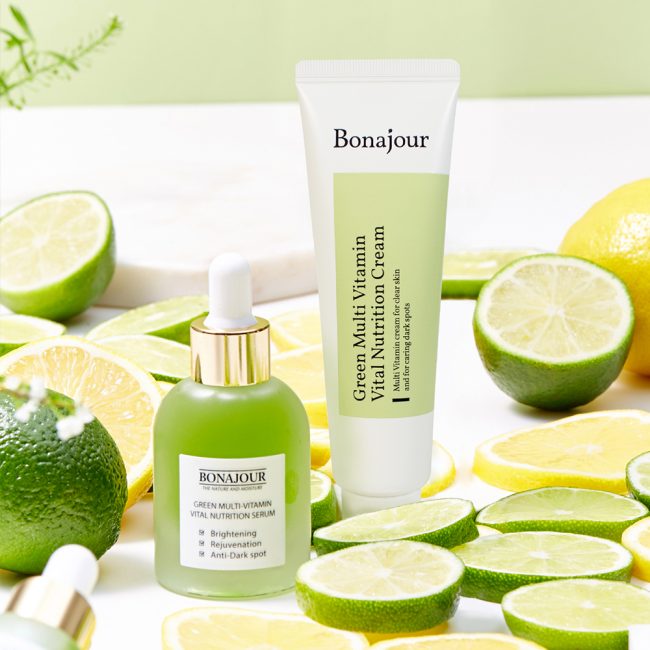 BONAJOUR Green Multi-Vitamin Vital Nutrition Cream 50ml 2 BONAJOUR Green Multi-Vitamin Vital Nutrition Cream 50ml