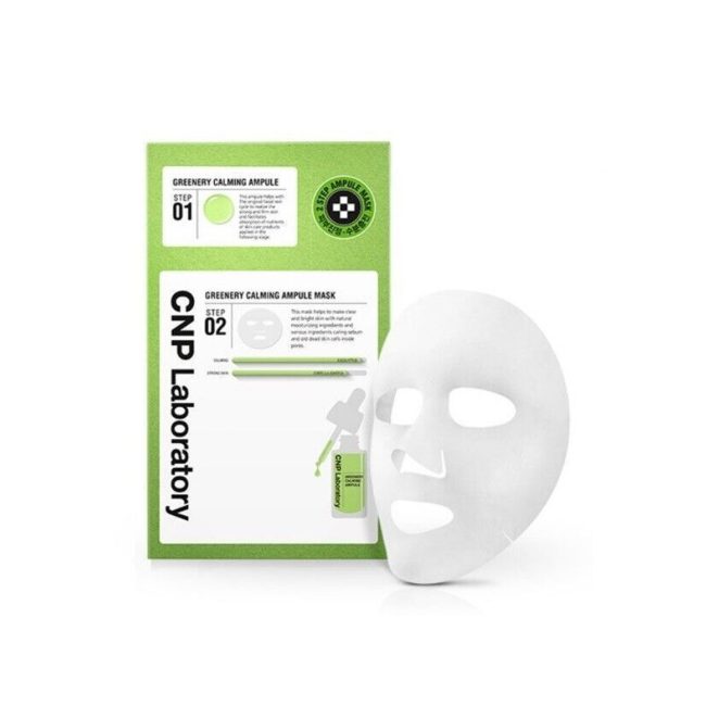 CNP Laboratory Greenery Calming Ampule 2-Step Mask Set CNP Laboratory Greenery Calming Ampule 2-Step Mask Set