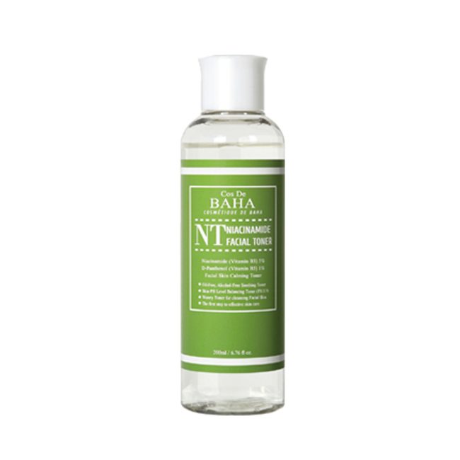 Cos De BAHA Niacinamide Facial Toner Hydrating, Pore Minimizing 200ml (NT) Cos De BAHA Niacinamide Facial Toner Hydrating, Pore Minimizing 200ml (NT)