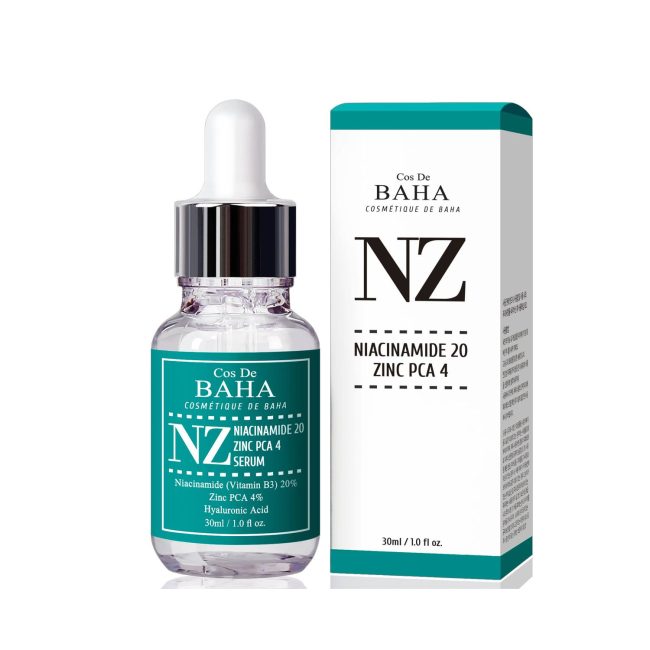 Cos De Baha Niacinamide 20% + Zinc 4% Serum 30ml (NZ) Cos De Baha Niacinamide 20% + Zinc 4% Serum 30ml (NZ)