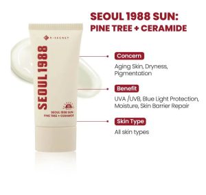 KSECRET SEOUL 1988 Sun : Pine Tree + Ceramide 50ml