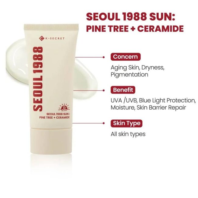 KSECRET SEOUL 1988 Sun Pine Tree + Ceramide 50ml. 2jpg KSECRET SEOUL 1988 Sun : Pine Tree + Ceramide 50ml