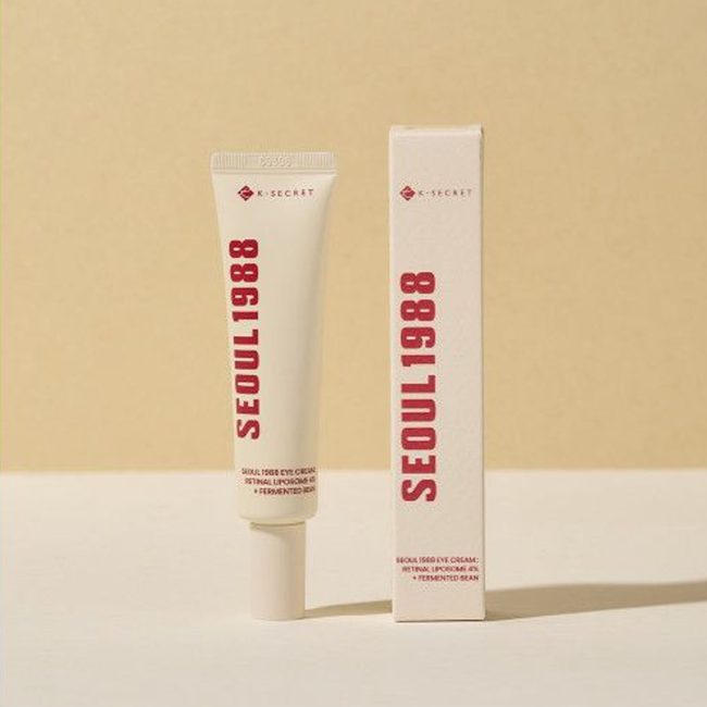 KSecret Seoul 1988 Eye Cream Retinal Liposome 4% + Fermented Bean 30ml KSecret Seoul 1988 Eye Cream : Retinal Liposome 4% + Fermented Bean 30ml