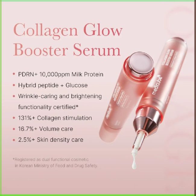 Medicube COLLAGEN GLOW BOOSTER SERUM 15ml 3 Medicube COLLAGEN GLOW BOOSTER SERUM 15ml 3