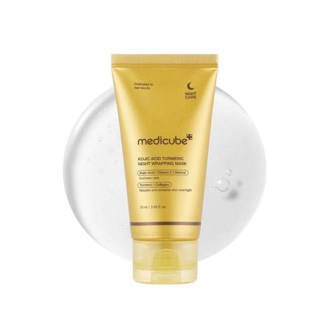 Medicube Kojic Acid Turmeric Night Wrapping Mask 75ml Medicube Kojic Acid Turmeric Night Wrapping Mask 75ml