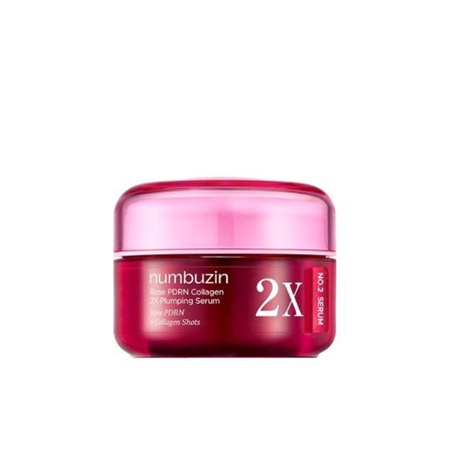 Numbuzin No. 2 Rose PDRN Collagen 2X Plumping Serum 30ml Numbuzin No. 2 Rose PDRN Collagen 2X Plumping Serum 30ml