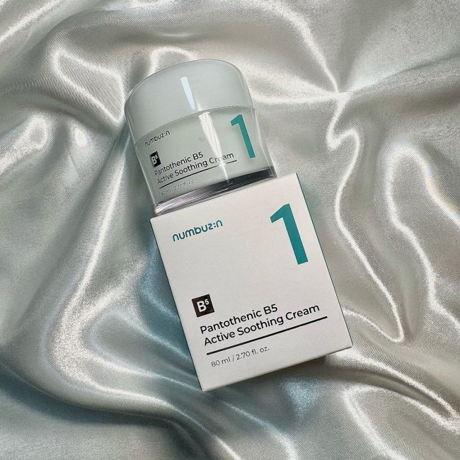 Numbuzin No.1 Pantothenic B5 Active Soothing Cream 80ml 3 Numbuzin No.1 Pantothenic B5 Active Soothing Cream 80ml 3