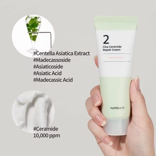 Numbuzin No.2 Cica Ceramide Repair Cream 60ml 2 Numbuzin No.2 Cica Ceramide Repair Cream 60ml