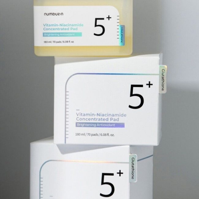 Numbuzin No.5 Vitamin-Niacinamide Concentrated Pad (70Pads) 2 Numbuzin No.5 Vitamin-Niacinamide Concentrated Pad (70Pads)
