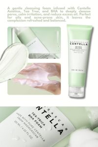SKIN1004 Madagascar Centella Tea-Trica Bha Foam 125ml