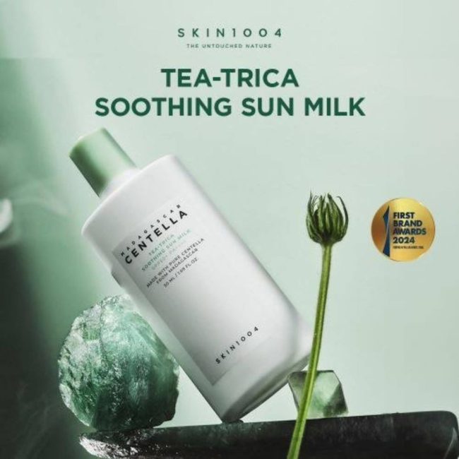 Skin1004 Madagascar Centella Tea-Trica Soothing Sun Milk 50ml 2 Skin1004 Madagascar Centella Tea-Trica Soothing Sun Milk 50ml