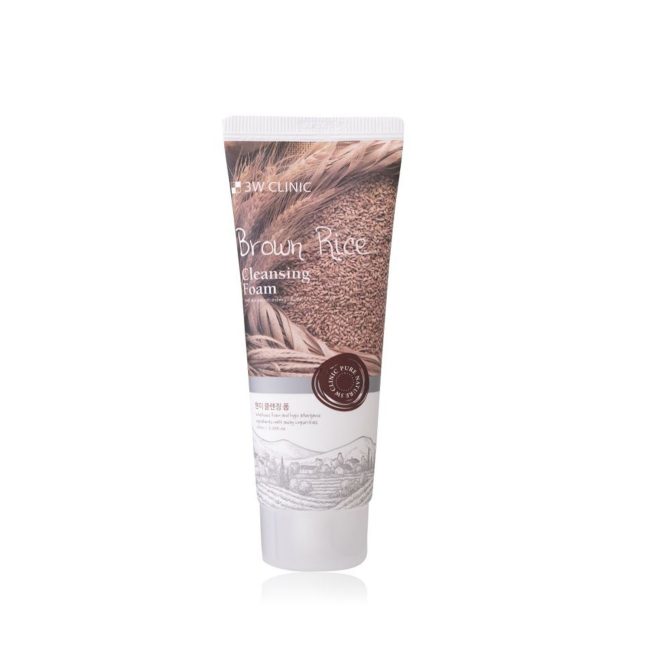 3W Clinic Brown Rice Cleansing Foam – 100ml 3W Clinic Brown Rice Cleansing Foam – 100ml