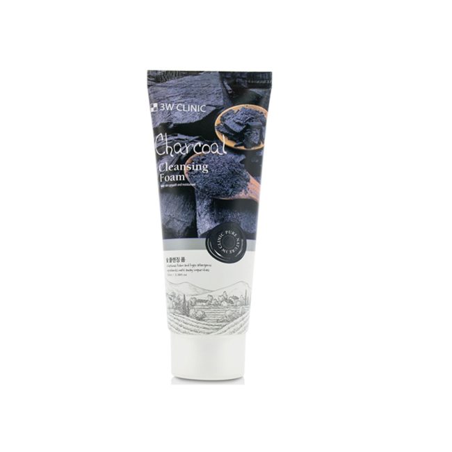 3W Clinic Charcoal Cleansing Foam100ml 3W Clinic Charcoal Cleansing Foam100ml