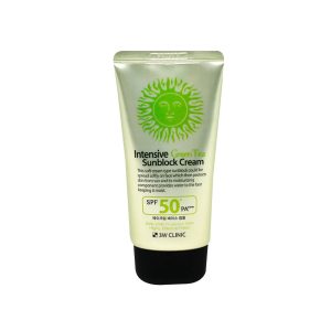 3W Clinic Intensive Green Tea Sunblock Cream SPF 50+PA+++ 70ml