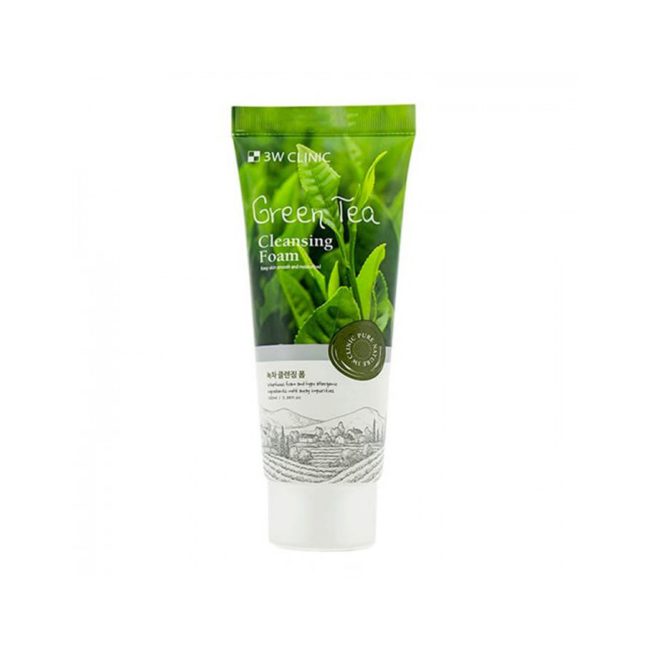 3w Clinic Green Tea Cleansing Foam- 100ml 3w Clinic Green Tea Cleansing Foam- 100ml