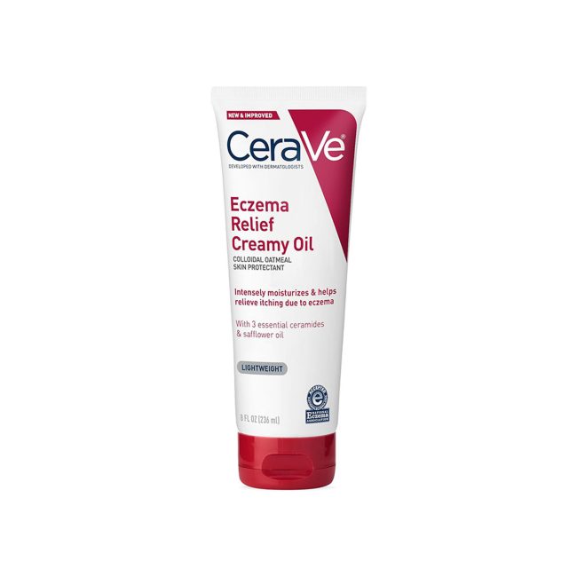 CeraVe Eczema Creamy Relief Oil – 236ml CeraVe Eczema Creamy Relief Oil – 236ml
