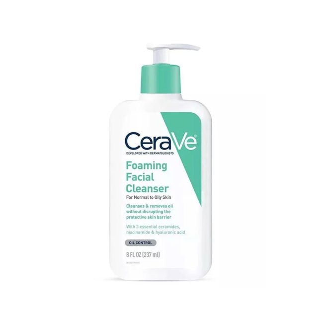 CeraVe Foaming Cleanser For Normal To Oily Skin – 237ml CeraVe Foaming Cleanser For Normal To Oily Skin – 237ml