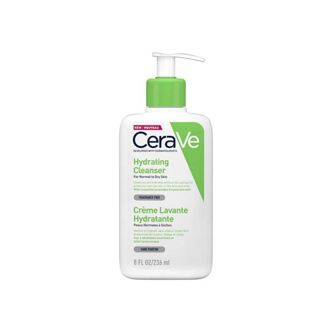 CeraVe Hydrating Cleanser For Normal To Dry Skin – 236ml CeraVe Hydrating Cleanser For Normal To Dry Skin – 236ml