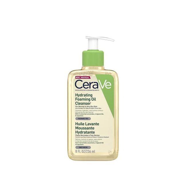 CeraVe Hydrating Foaming Oil Cleanser – 236ml
