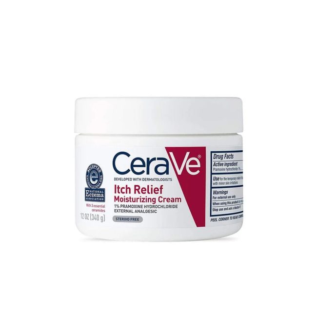 CeraVe Itch Relief Moisturizing Cream – 340gm CeraVe Itch Relief Moisturizing Cream – 340gm